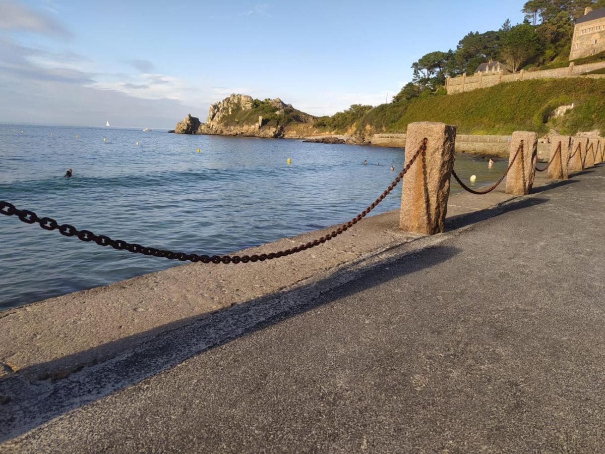 Appartement Vue Mer, Rdc, Plage De Trestrignel ペロス・ギレック エクステリア 写真