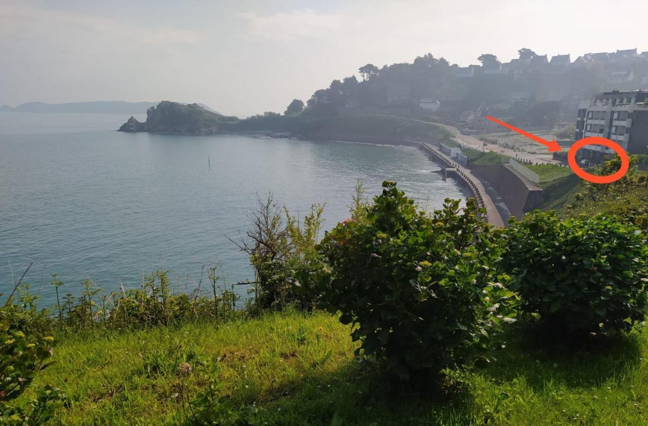 Appartement Vue Mer, Rdc, Plage De Trestrignel ペロス・ギレック エクステリア 写真