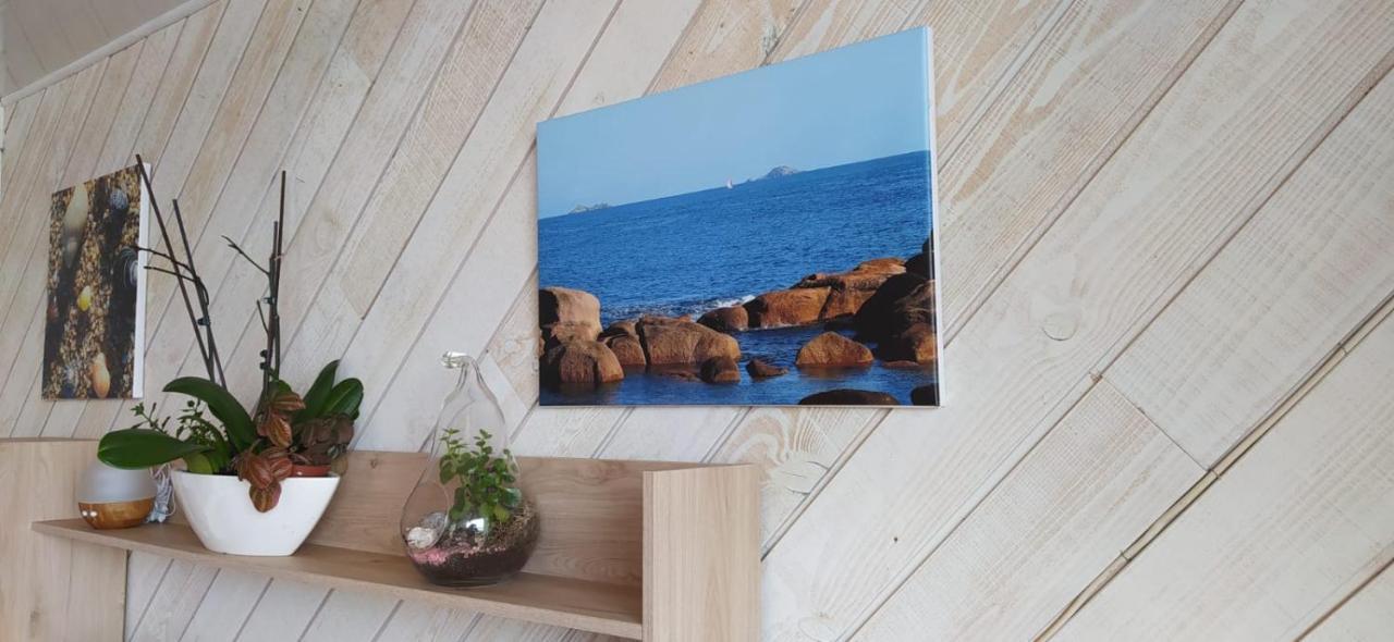 Appartement Vue Mer, Rdc, Plage De Trestrignel ペロス・ギレック エクステリア 写真